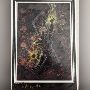 Spawn The Impaler Signed Print